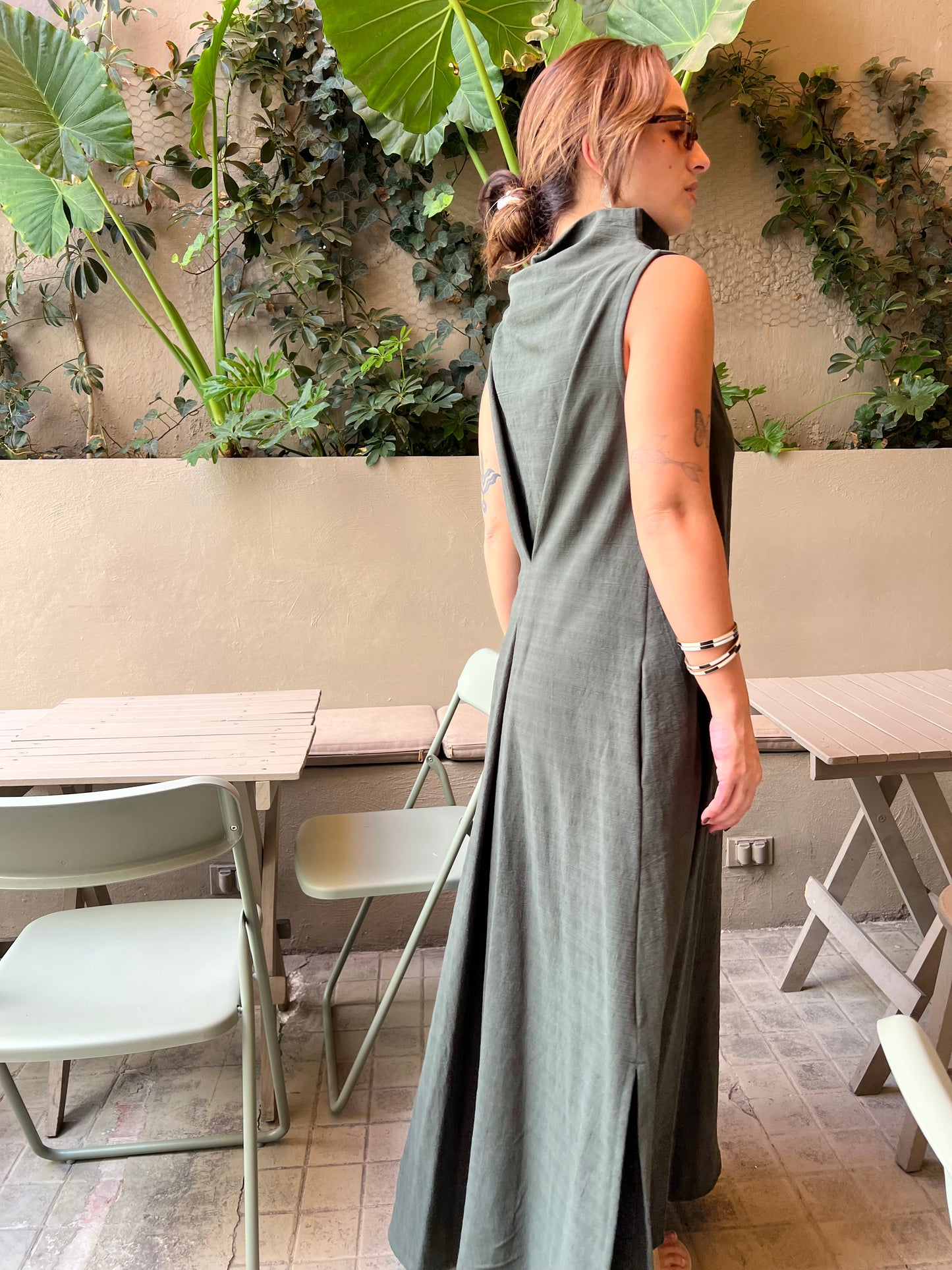 Vestido Largo Algodón Andrea