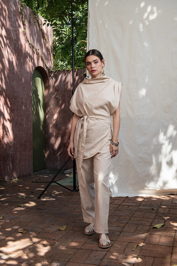 Pantalón Lino Simple Lorena