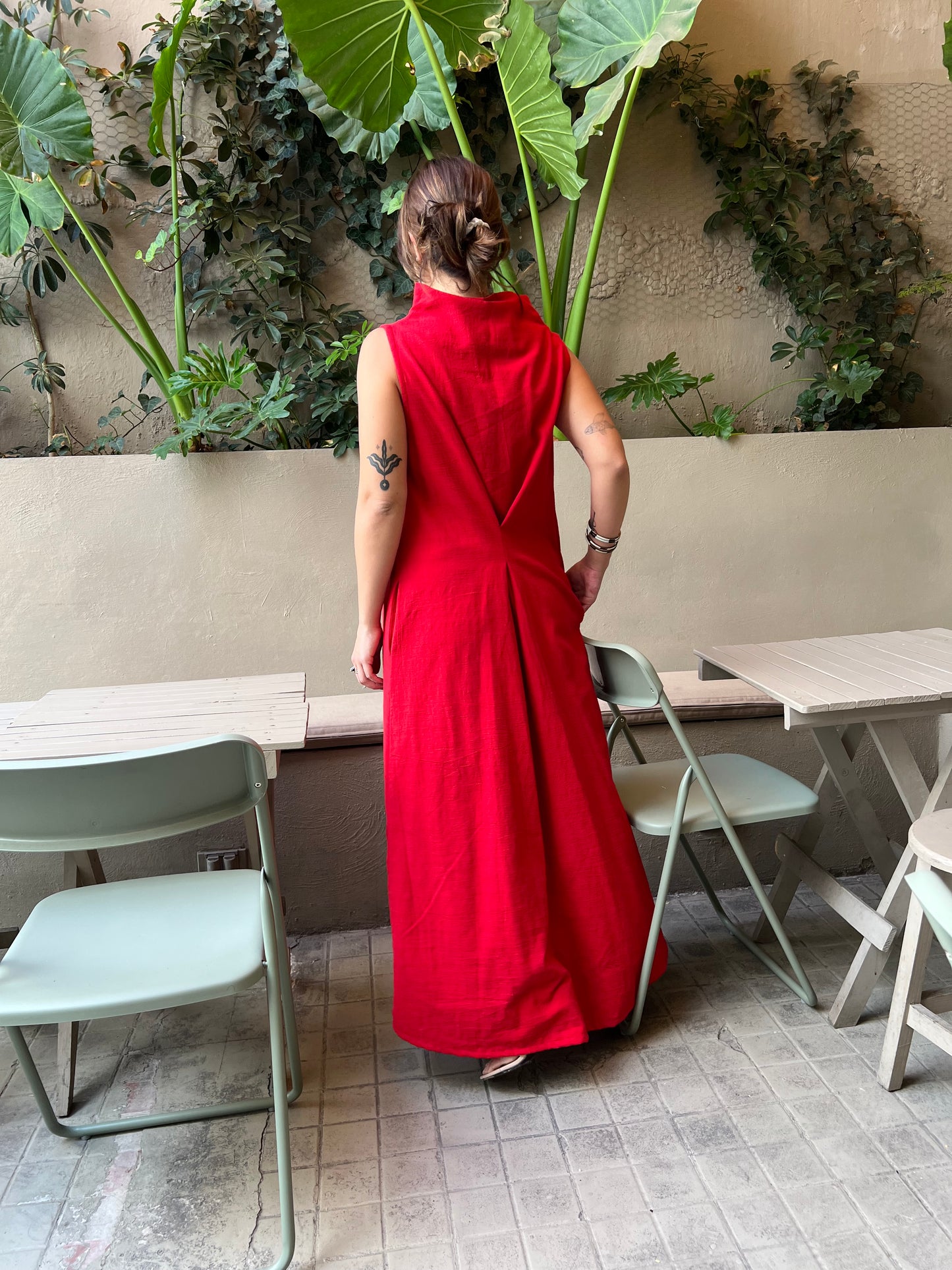Vestido Largo Algodón Andrea
