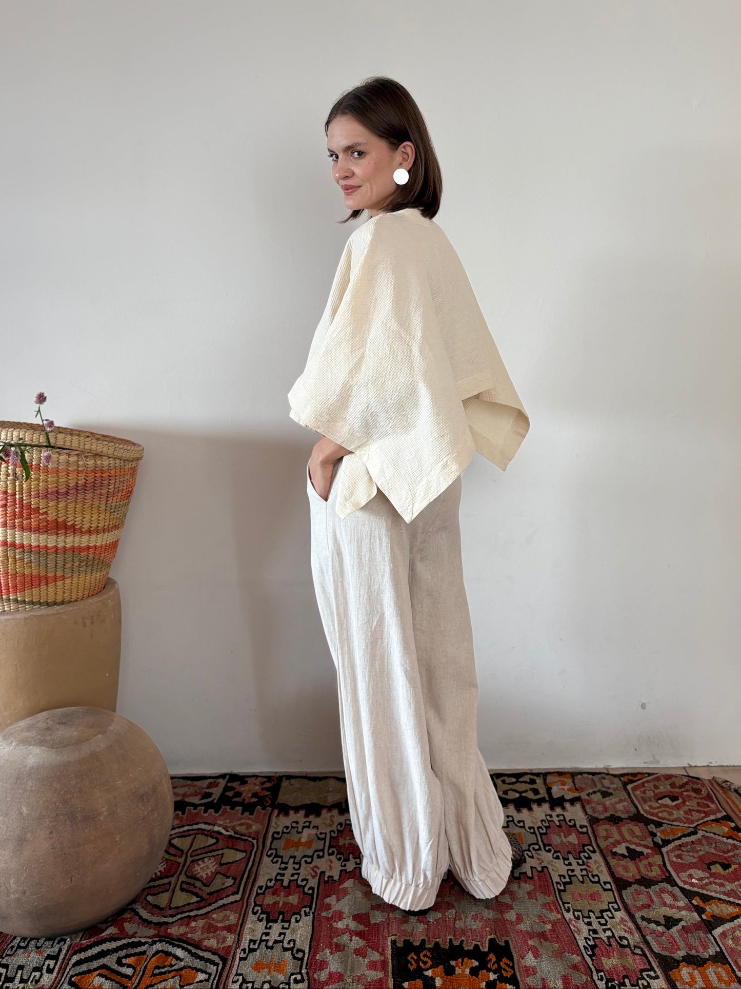 Blusa Capa Algodón Susana