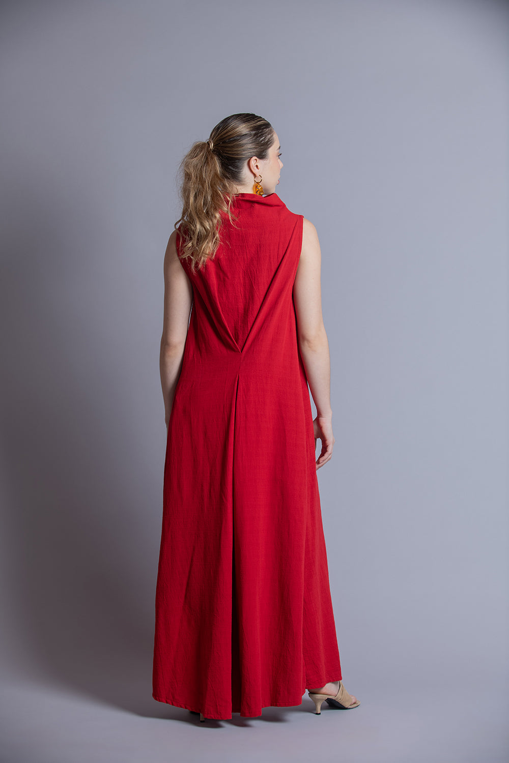 Vestido Largo Algodón Andrea
