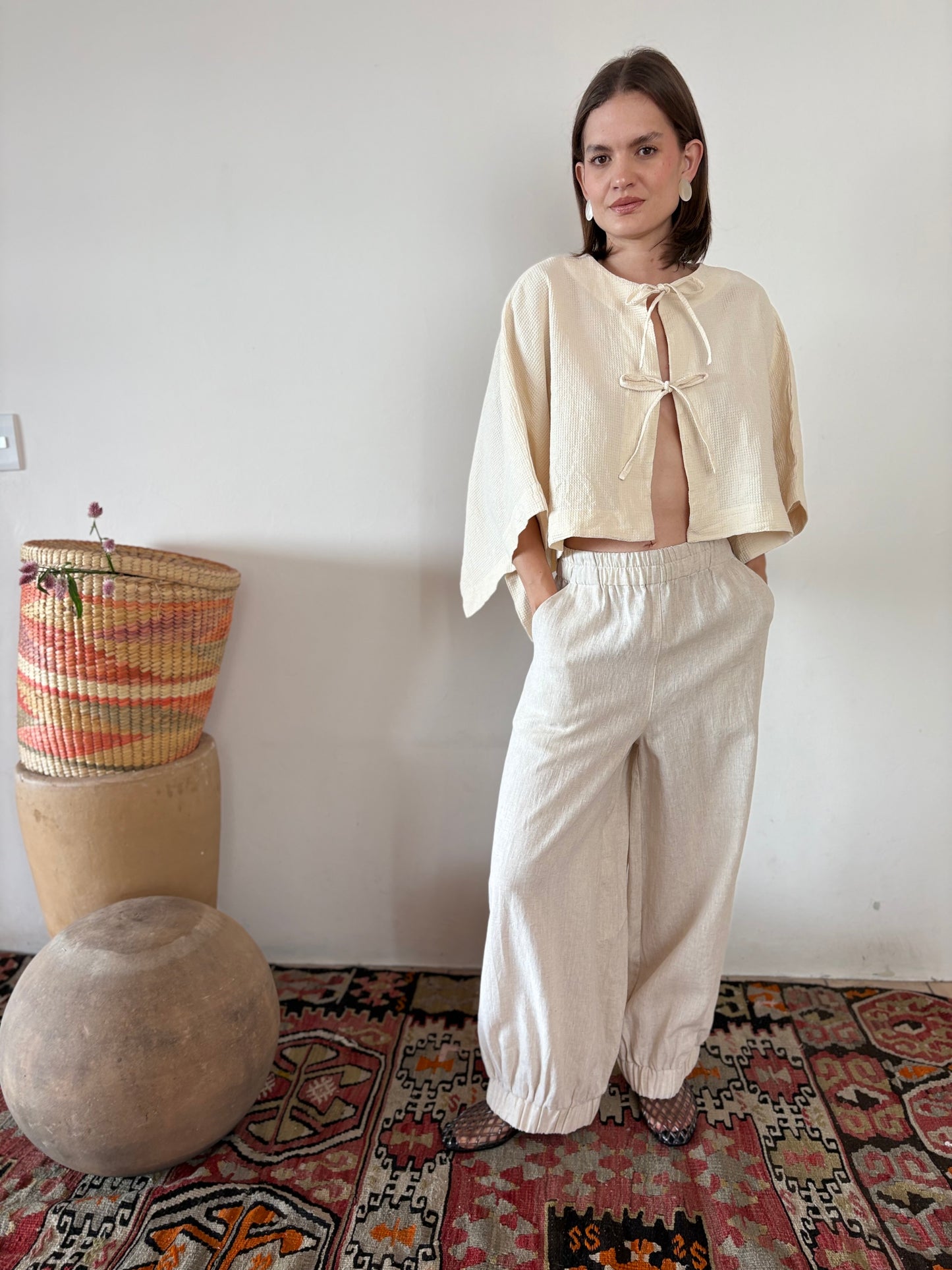 Blusa Capa Algodón Susana