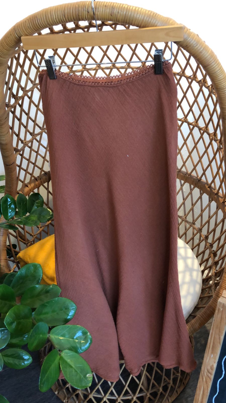 Falda Midi Algodón Rosalia