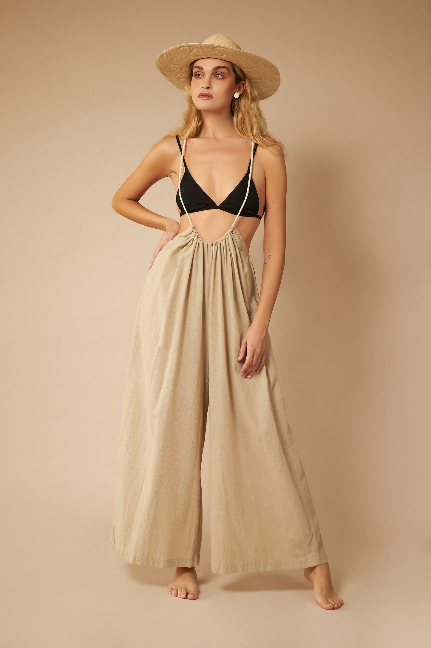 Overol Lino Cuerda Lucero