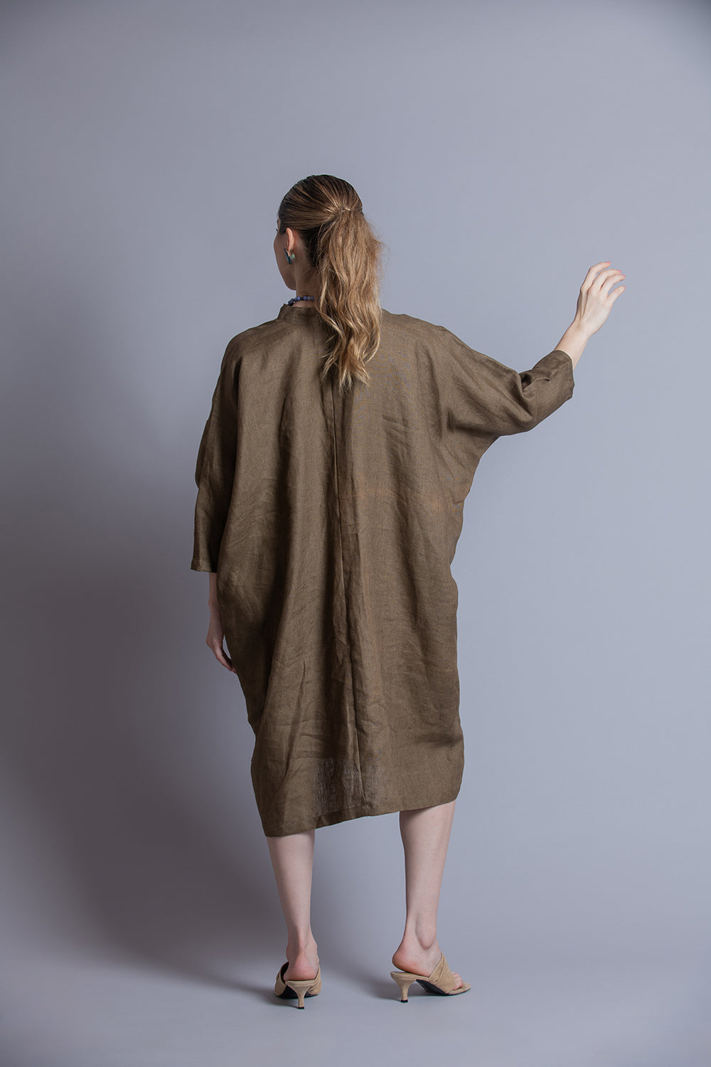 Vestido Aletillas Manga Japonesa Norma