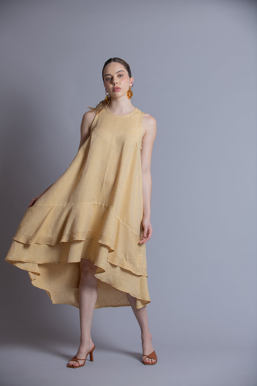 Vestido Olan en Bastilla Valentina