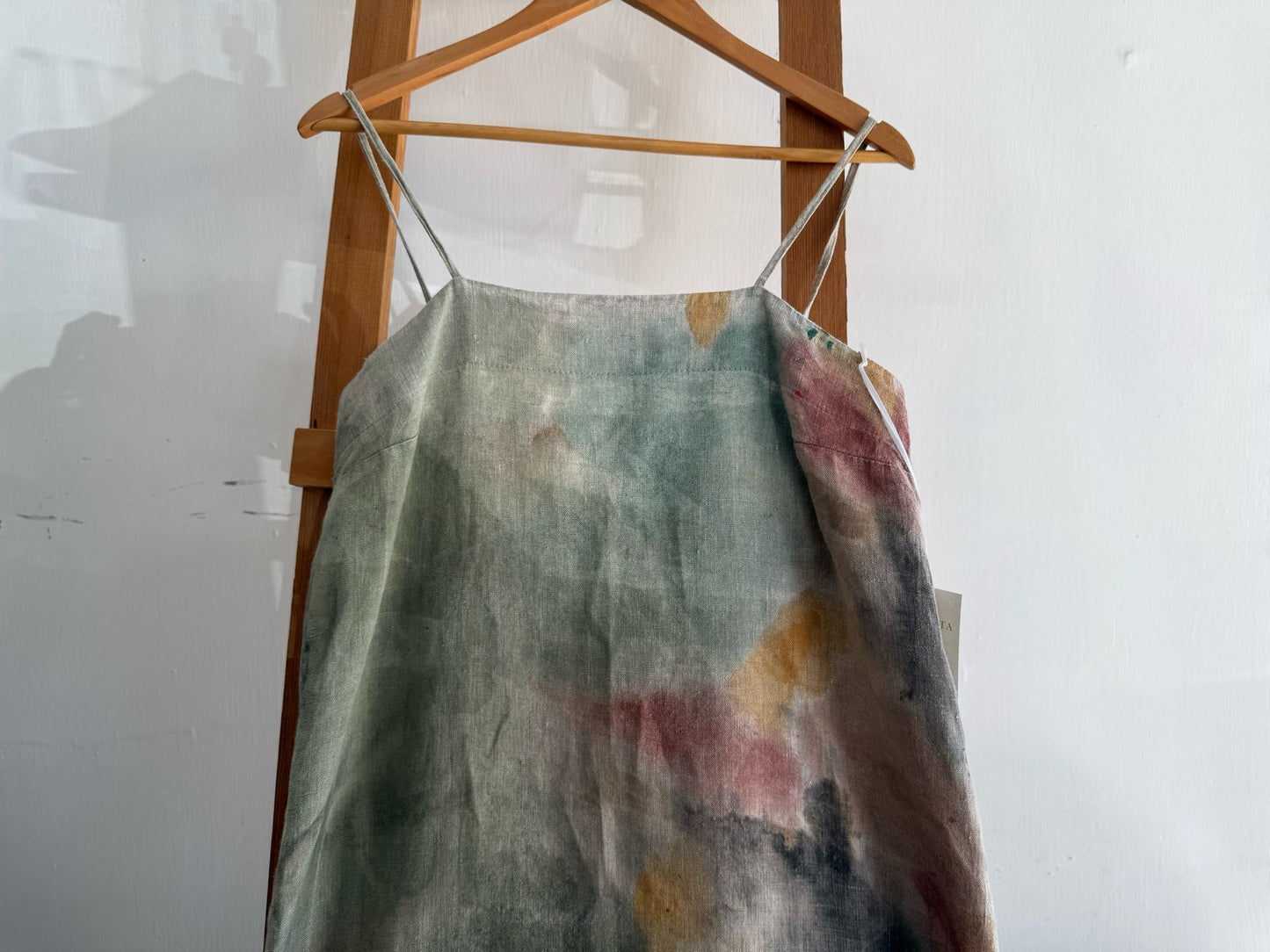 Vestido Largo Tirantes Lino Laura PIGMENTA