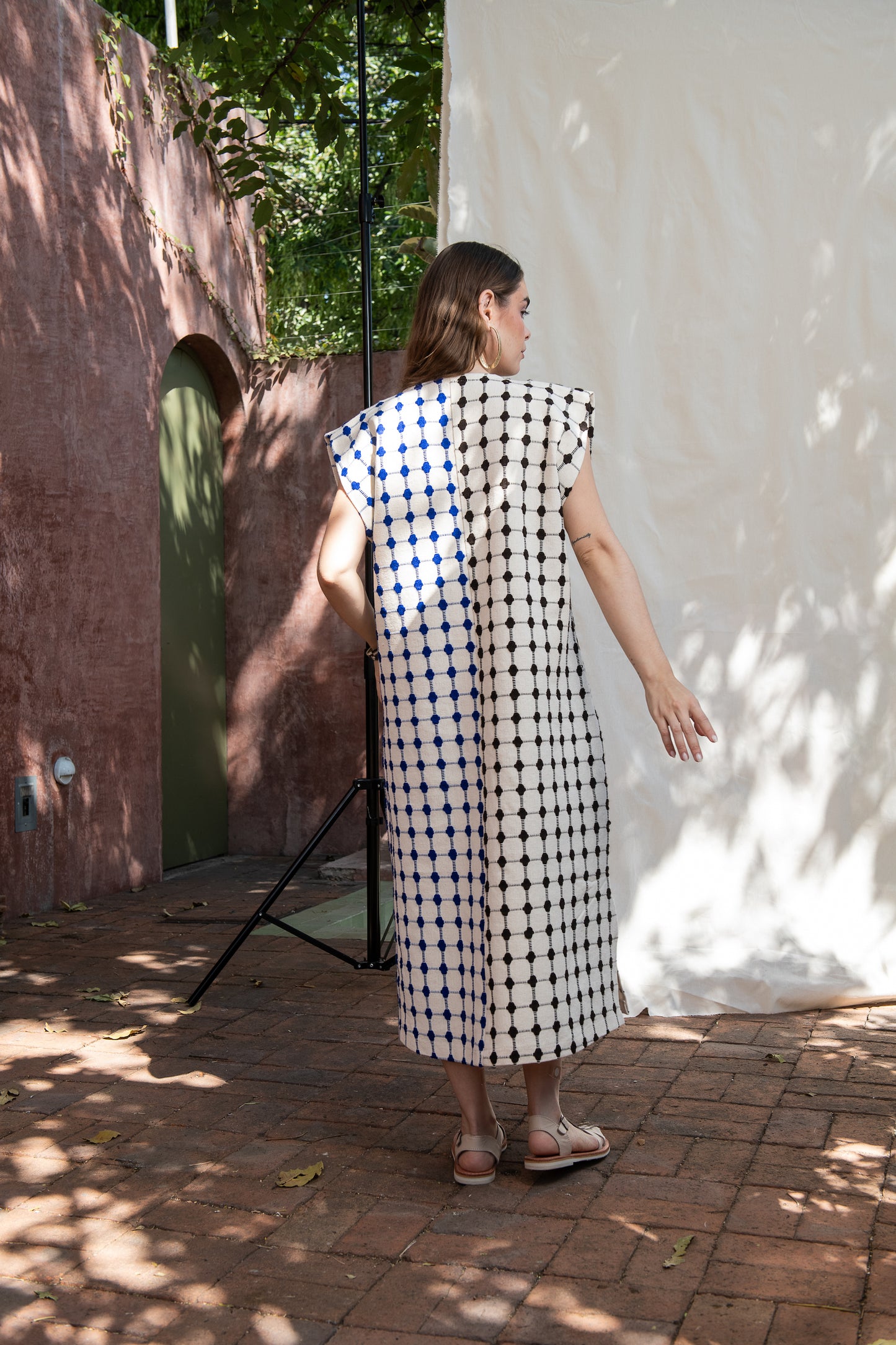 Vestido Tipo Huipil en Telar Arona