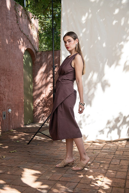 Vestido 3/4 Multiformas Algodón Calani