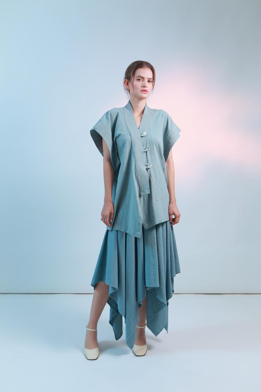 Chaleco Botón Abulón Victoria