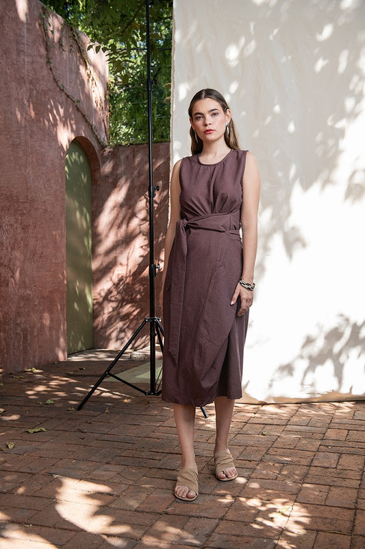 Vestido 3/4 Multiformas Algodón Calani