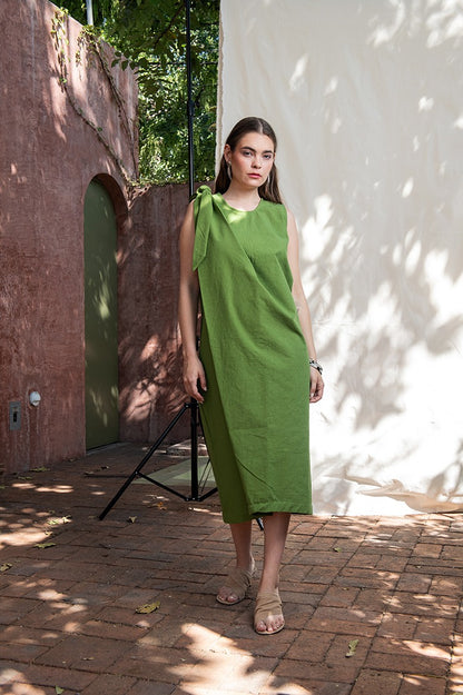 Vestido 3/4 Multiformas Algodón Calani