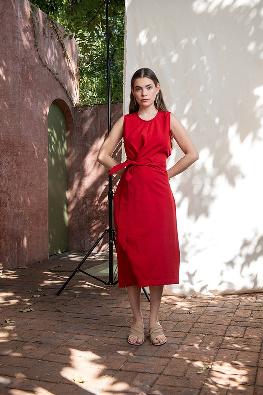 Vestido 3/4 Multiformas Algodón Calani