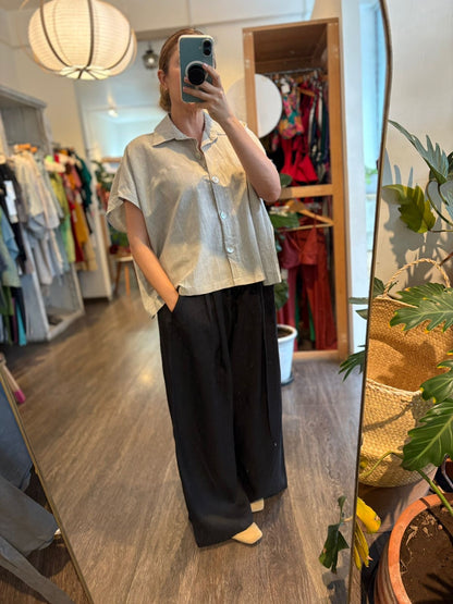 Camisa Botones Lino Ruth
