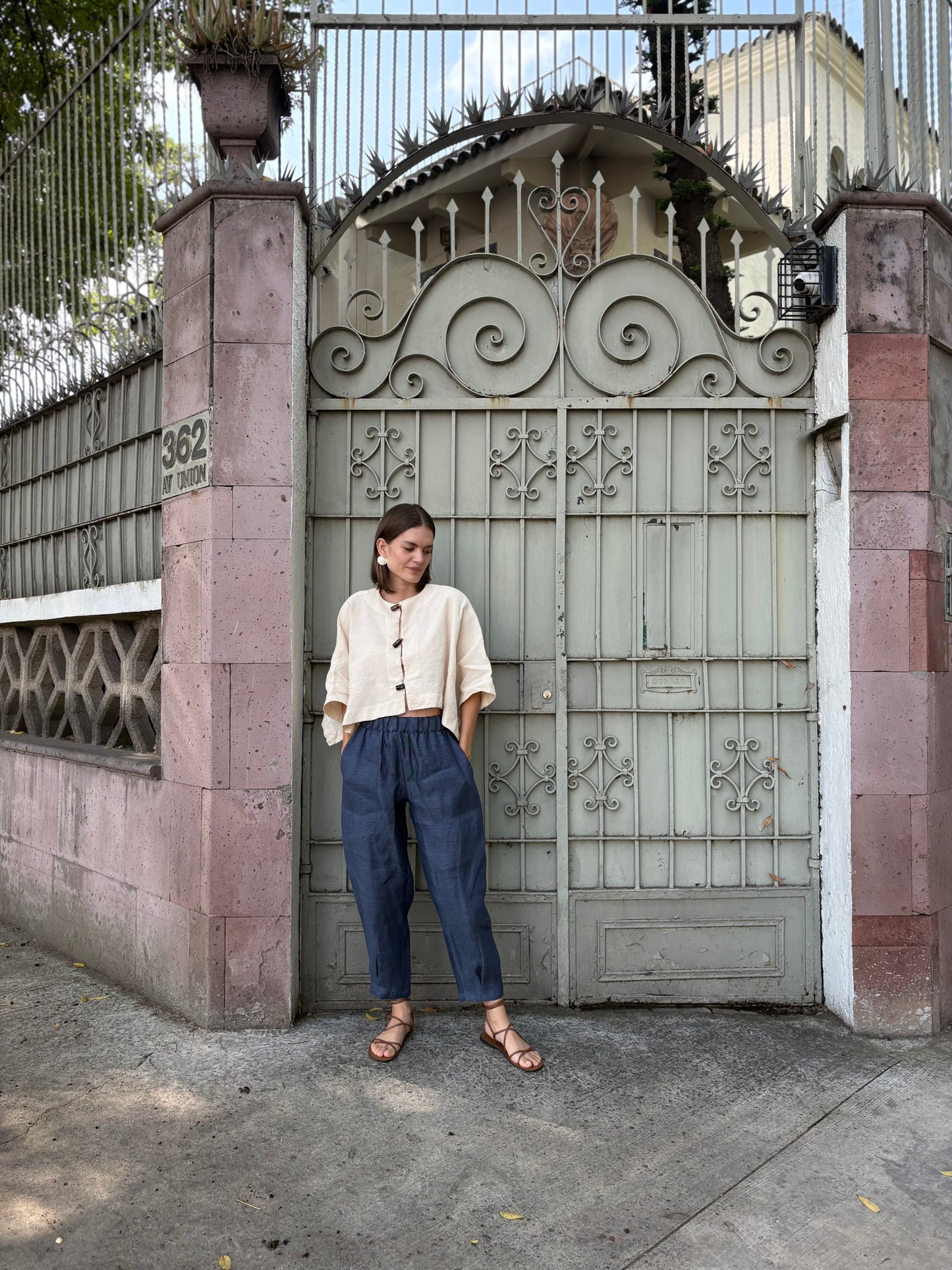 Blusa Capa Algodón Susana