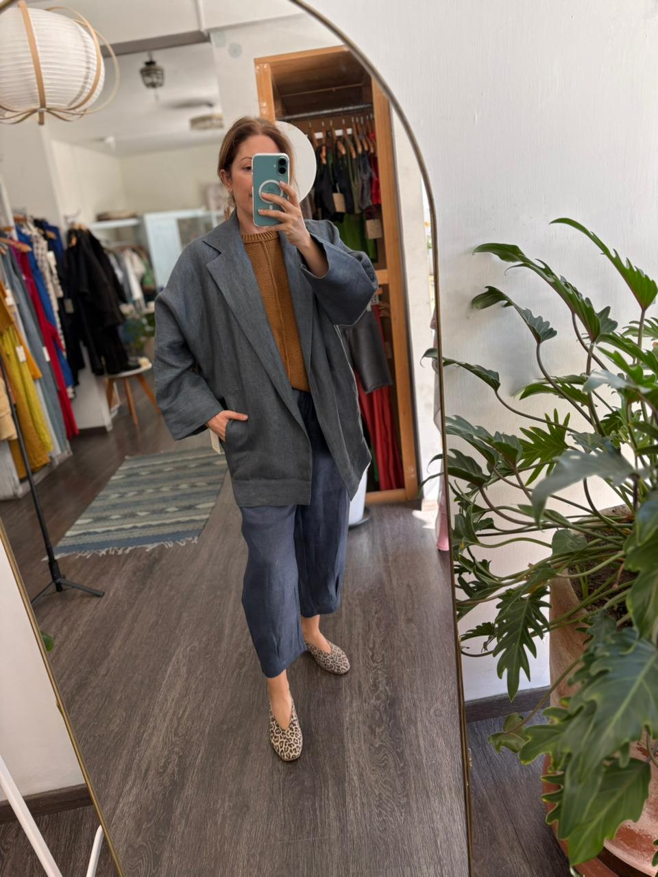 Pantalón Jogger Lino Clara