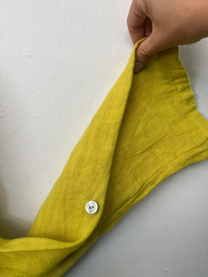 Gabardina con Cuello Lino Maite