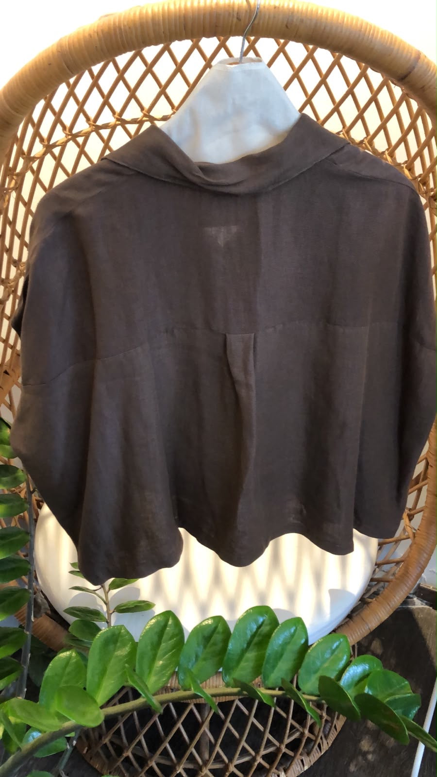 Camisa Botones Lino Ruth