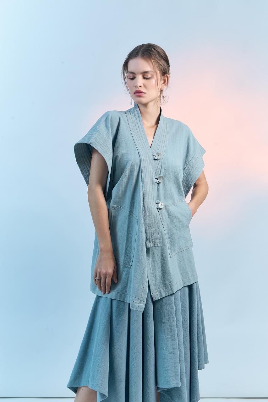 Chaleco Botón Abulón Victoria