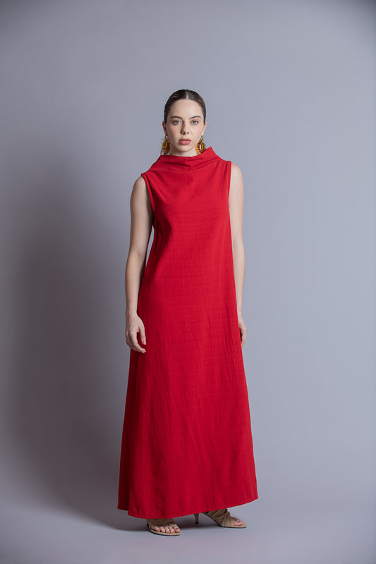 Vestido Largo Algodón Andrea