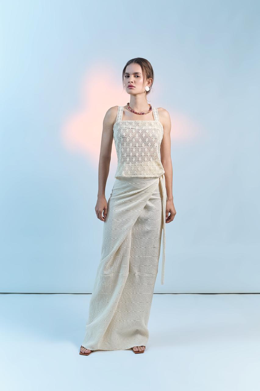 blusa encaje tirantes Gia