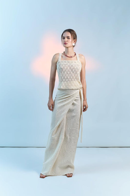 blusa encaje tirantes Gia