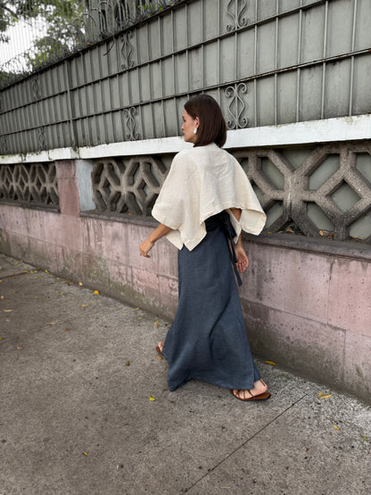 Blusa Capa Algodón Susana