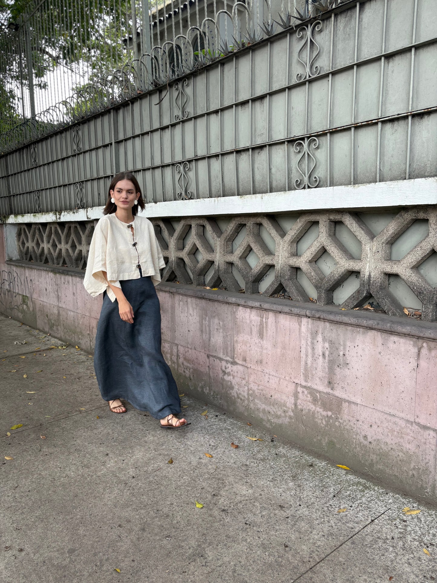 Blusa Capa Algodón Susana