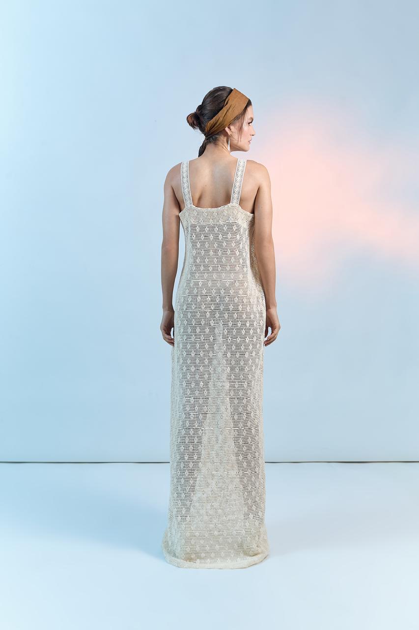 Vestido Encaje Algodón Tirantes Chole