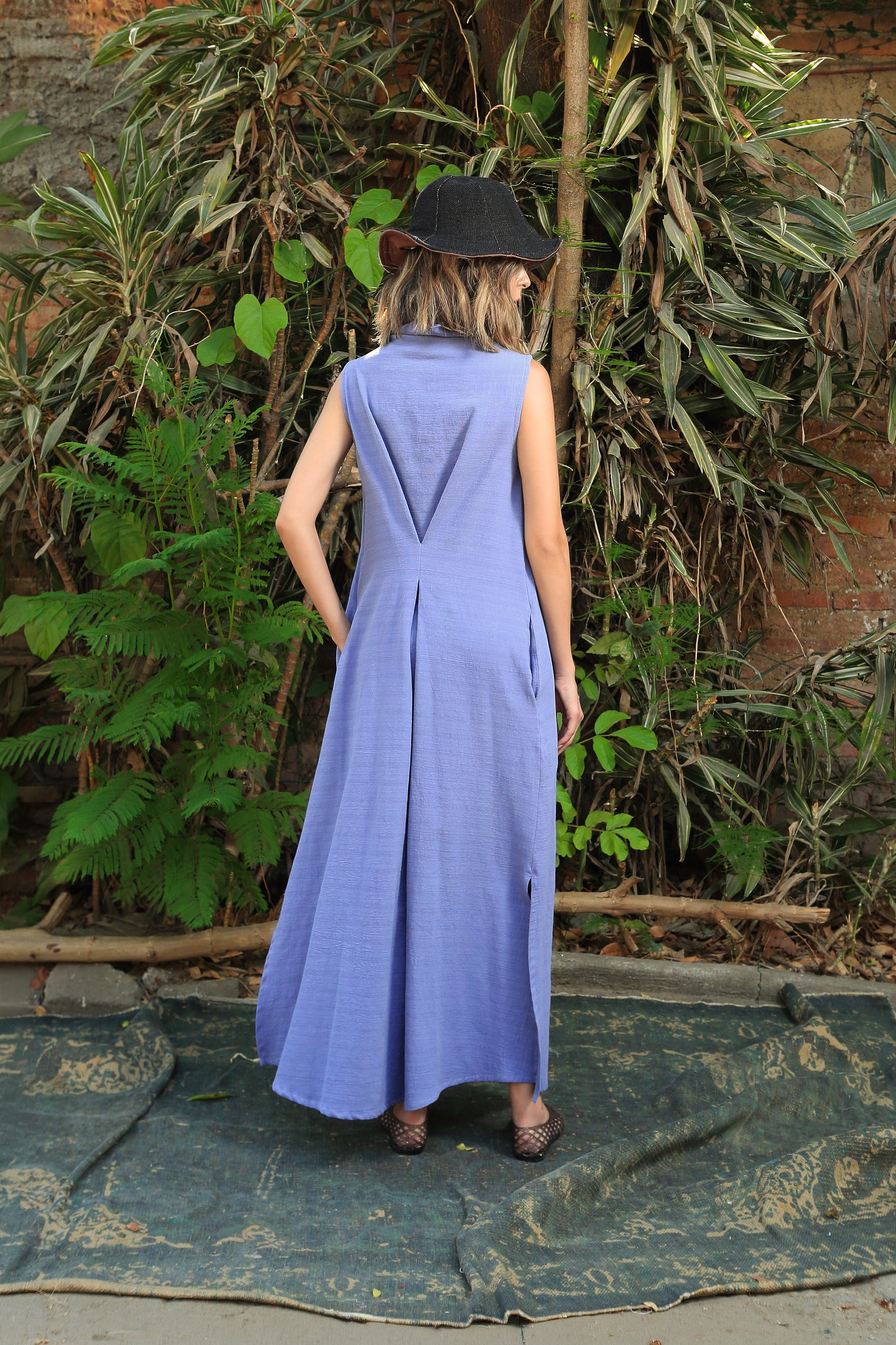 Vestido Largo Algodón Andrea