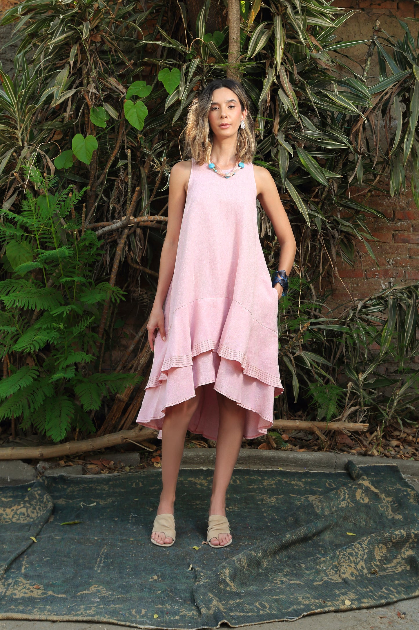 Vestido Olan en Bastilla Valentina