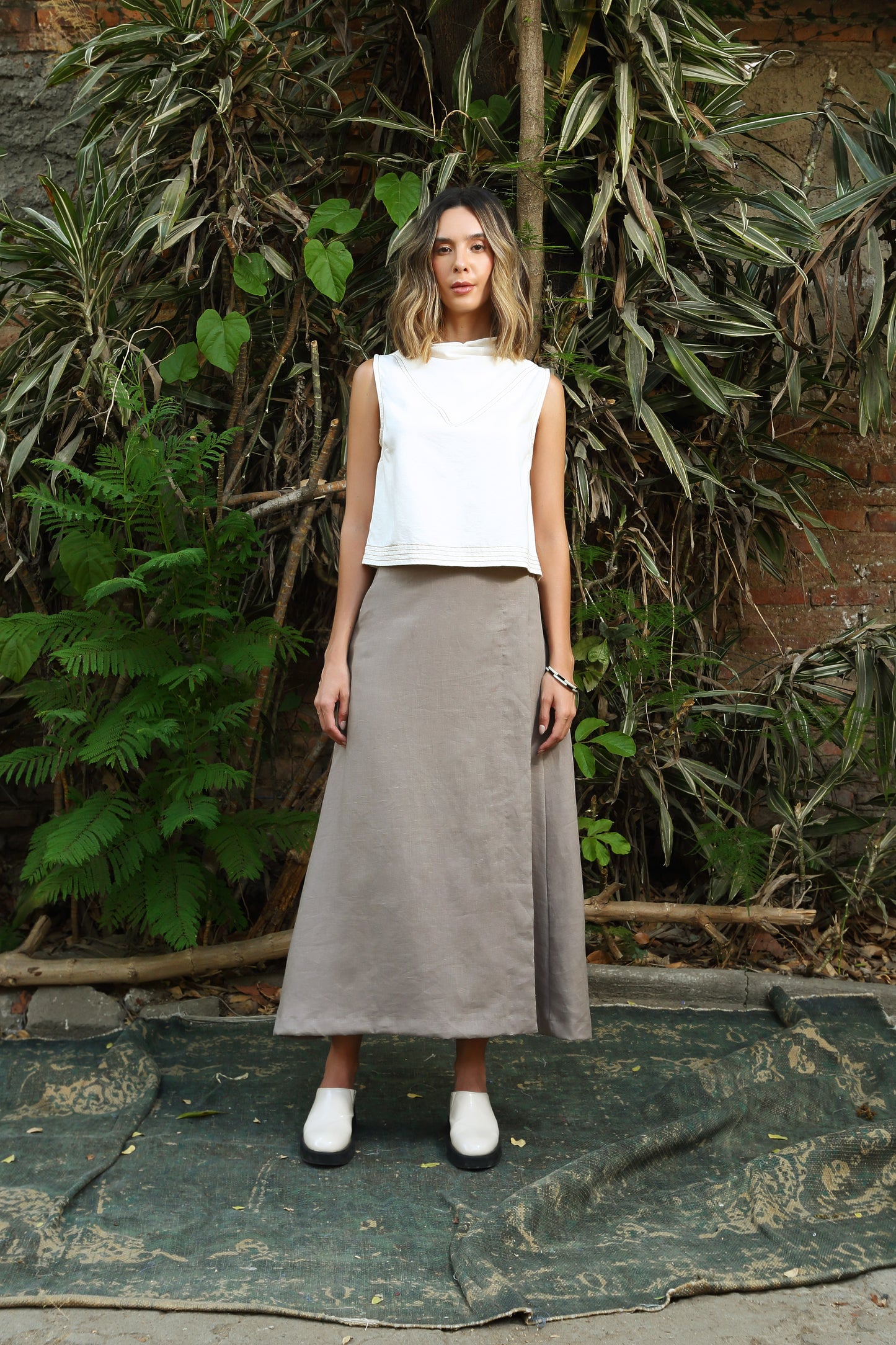 Blusa Pespuntes Malena