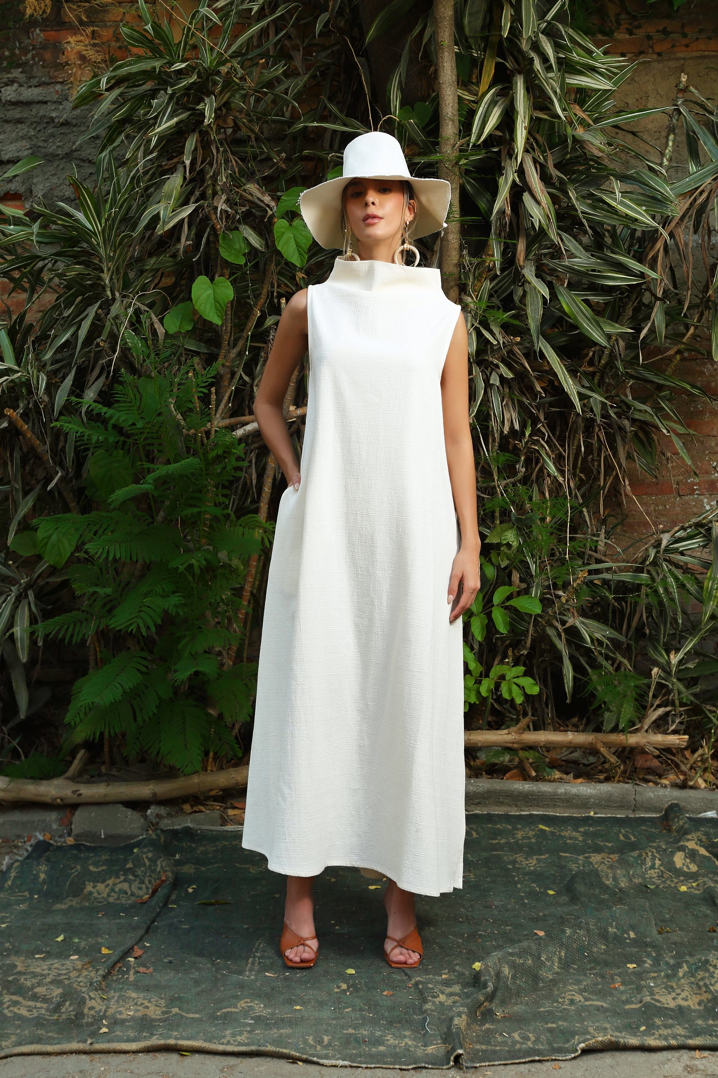 Vestido Largo Algodón Andrea