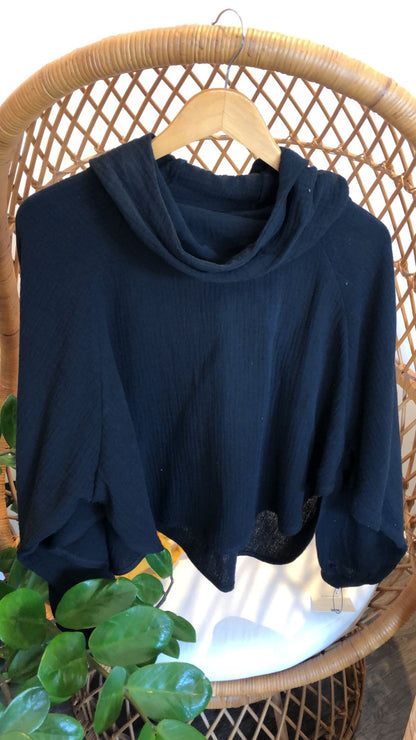 Blusa con Mangas y capucha Valeria