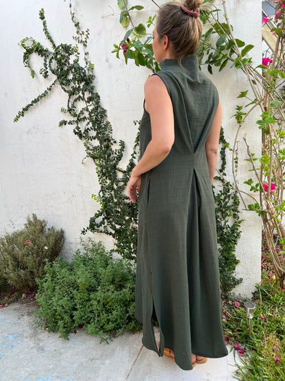 Vestido Largo Algodón Andrea