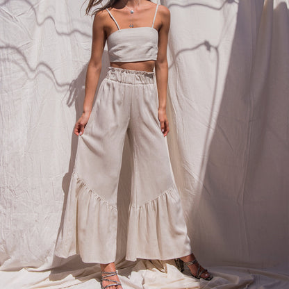 Crop Top Lino Nila
