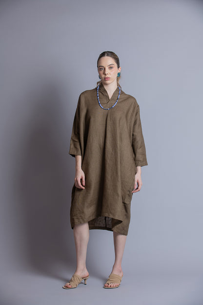 Vestido Aletillas Manga Japonesa Norma