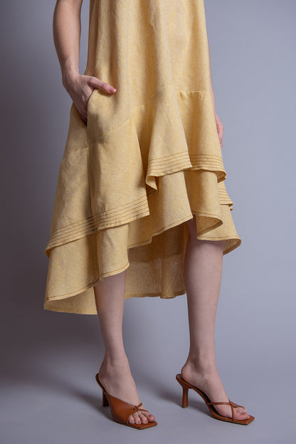 Vestido Olan en Bastilla Valentina