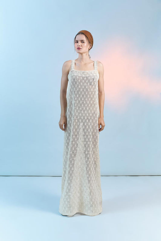 Vestido Encaje Algodón Tirantes Chole