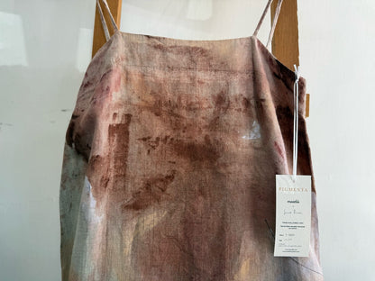 Vestido Largo Tirantes Lino Laura PIGMENTA