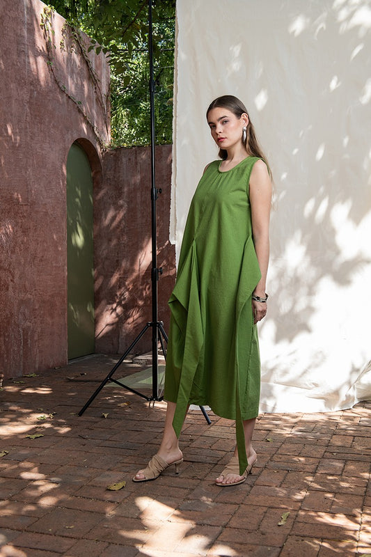 Vestido 3/4 Multiformas Algodón Calani