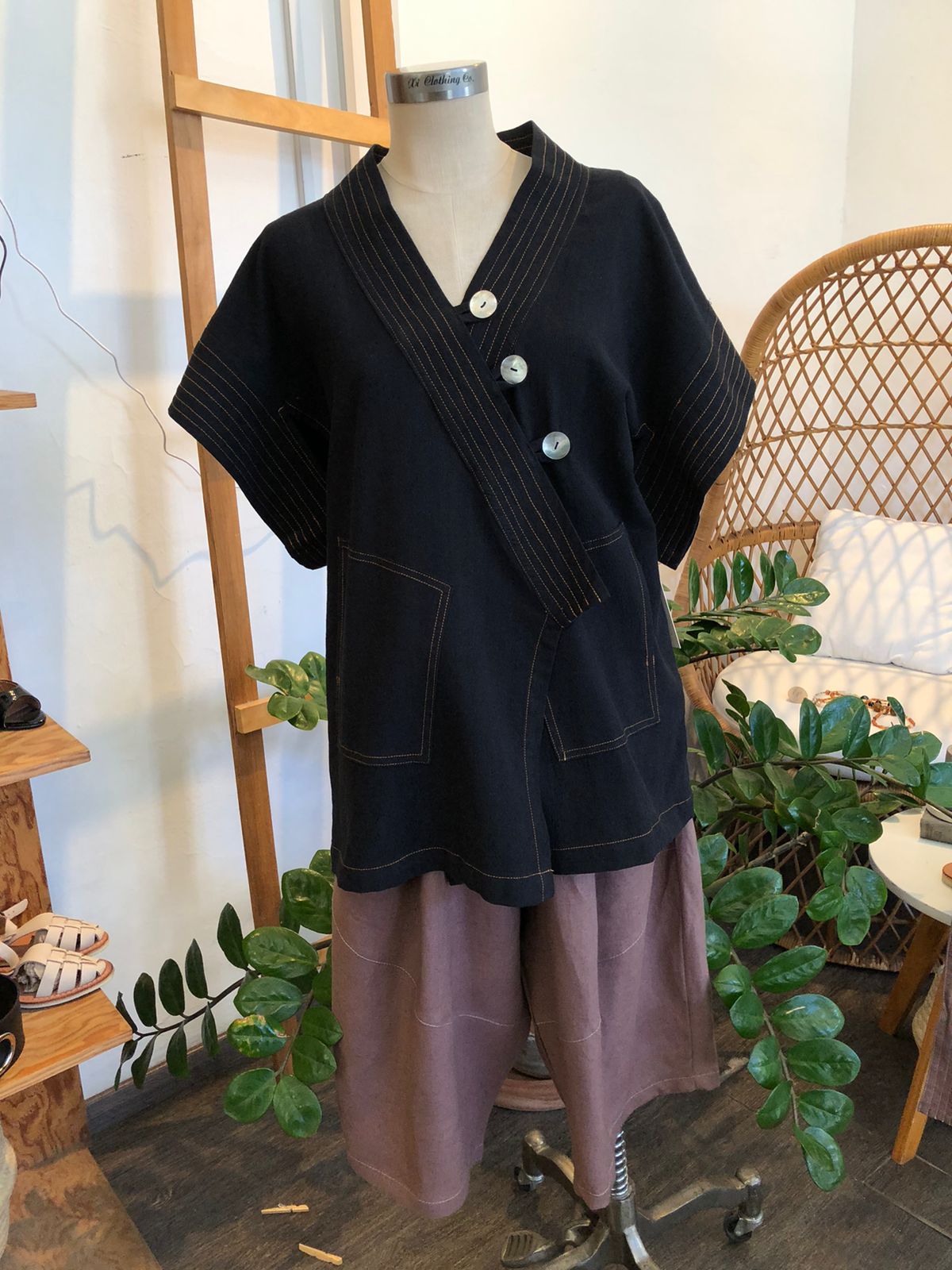 Chaleco Botón Abulón Victoria