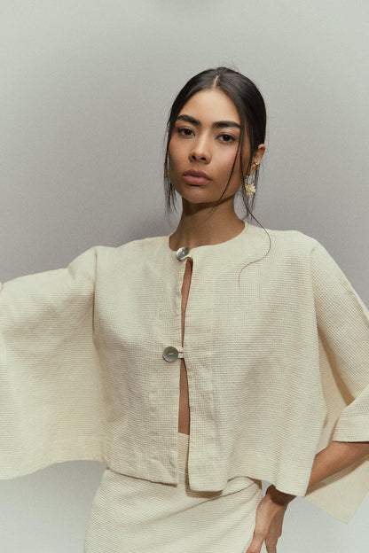 Blusa Capa Algodón Susana