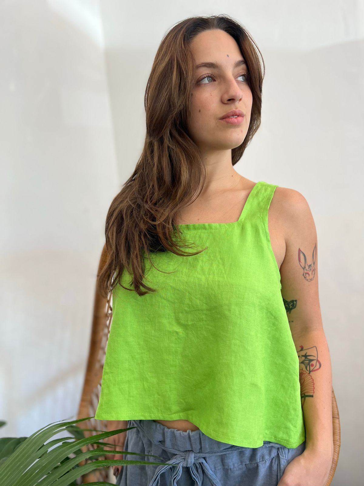 Blusa Tirantes Gruesos Paulina