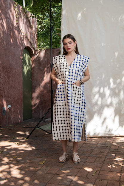 Vestido Tipo Huipil en Telar Arona