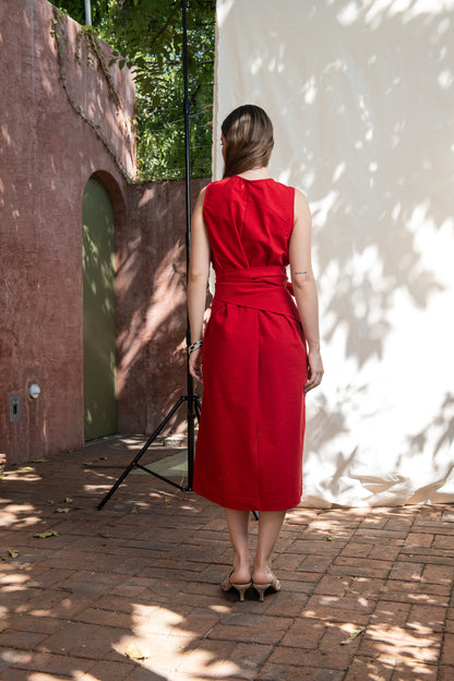 Vestido 3/4 Multiformas Algodón Calani